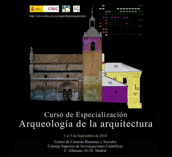 Curso de especialización Arqueología de la arquitectura
